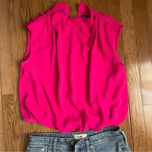 INC CONCEPTS dress sleeveless top, puff waist